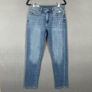 Abercrombie & Fitch Jeans Mens 30x32 Blue Athletic Skinny Distressed Denim Pants